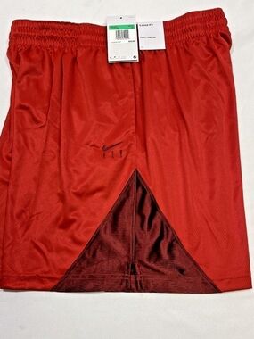 Nike Men’s Red Athletic Loose-Fit Shorts XL